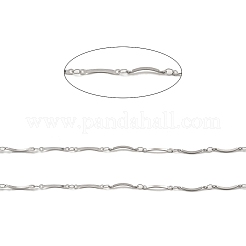 Цепи из нержавеющей стали 304 с изогнутыми звеньями&nbsp;CHS-G025-05P