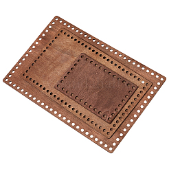 3 шт. двух размеров дна из фанеры для изготовления корзин крючком своими руками&nbsp;DIY-WH20007-254