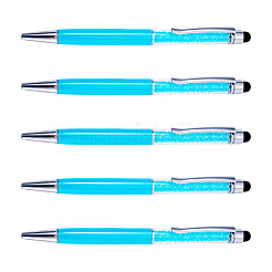 5 stylo à bille en plastique&nbsp;AJEW-BT0001-14B