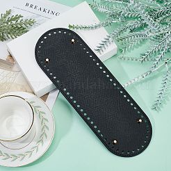 Ovaler Boden aus Kunstleder&nbsp;FIND-WH0066-96B