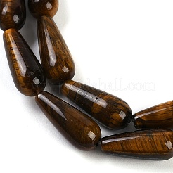 Природных тигровый глаз бисер нитей&nbsp;G-H064-D03-01