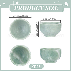 Copa de jade carbonatado&nbsp;AJEW-WH0643-071A