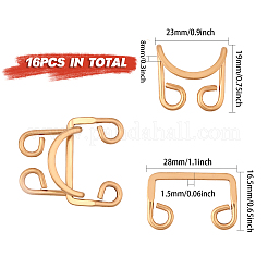 16 jeu de boucles en alliage&nbsp;FIND-CA0008-39LG