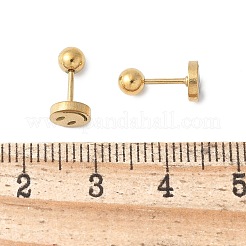 Ohrstecker aus 304 Edelstahl für Damen&nbsp;EJEW-E603-04A-G