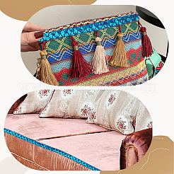 2 шт. бусины-пайетки из пластика и полиэстера&nbsp;OCOR-CY0002-11A