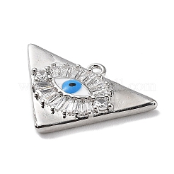 Pendentifs en laiton plaqué micro pavé&nbsp;KK-Q786-05P