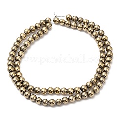 Electroplate non magnetici ematite Perle sintetiche fili&nbsp;G-E602-04C