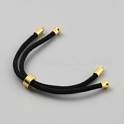 Fabrication de bracelets coulissants en cordon de nylon&nbsp;BJEW-WH0011-85G-02