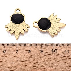 Pendentifs en acier inoxydable 303 émaillé&nbsp;STAS-Q110-36G-01