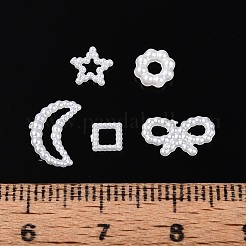 Абс пластиковые жемчужные бисера&nbsp;OACR-T030-17M