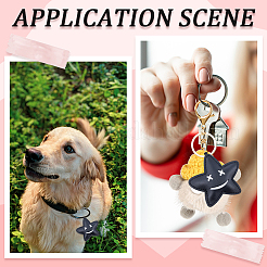 4 шт. 4 стиля подвески из искусственной кожи&nbsp;FIND-CL0001-25