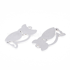 Не тускнеющие 201 нержавеющая сталь штампованные пустые бирки подвески&nbsp;LS-STAS-T008-018-1