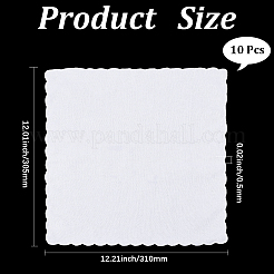 Хлопчатобумажные льняные носовые платки для женщин&nbsp;AJEW-WH20097-048