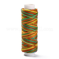 Cordon torsadé rond en polyester ciré&nbsp;YC-L003-C-M