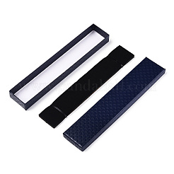 Шкатулки для ожерелья из фактурного картона с ромбами&nbsp;CBOX-T006-03B