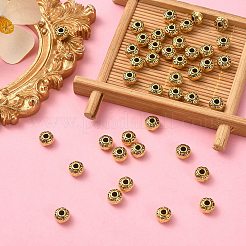 Тибетском стиле сплав Шарики прокладки&nbsp;PALLOY-YW0001-76