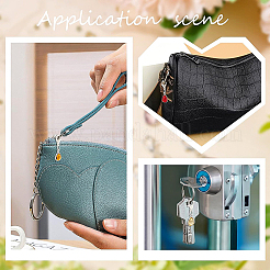 12шт 12 цвета каплевидные граненые стеклянные подвески украшения&nbsp;HJEW-BC0001-26