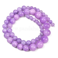 Rangs de perles de jade mashan naturel de taille dégressive&nbsp;GG-CBA2AE1-A08-J