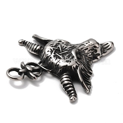 Большие подвески из нержавеющей стали 304&nbsp;STAS-L262-15AS