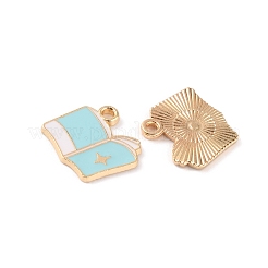 Подвески из эмали и сплава&nbsp;FIND-WH0150-39B