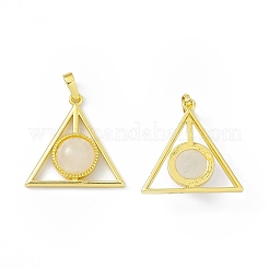 Pendentifs de cristal de quartz naturel&nbsp;G-H283-05E