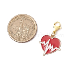 Эмалевые подвески ко дню святого валентина&nbsp;HJEW-JM02938-03