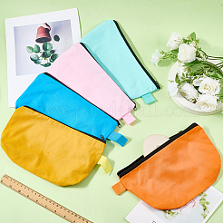 10 шт. 5-х цветный хлопок с мешочком для ручки из сплава&nbsp;AJEW-CN0004-20A