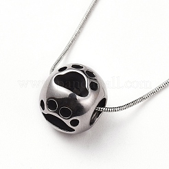 Colliers pendentifs en acier inoxydable 304&nbsp;NJEW-JN02583-02