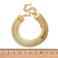Pulseras de cadena de eslabones de acero inoxidable 304 para mujer&nbsp;BJEW-Z125-02G