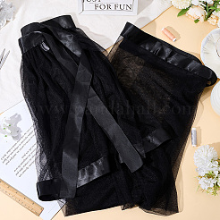 Gonna in tulle di poliestere per donna&nbsp;AJEW-WH20080-14B