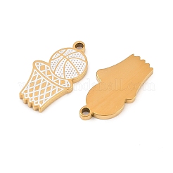 Colgantes de esmalte de acero inoxidable 304&nbsp;STAS-Z190-07G-04