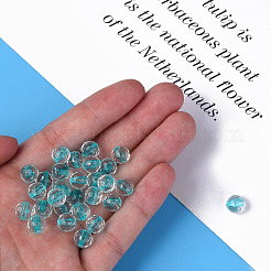 Прозрачные акриловые бусины&nbsp;MACR-S373-133-T