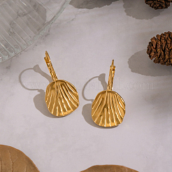 Серьги-гвоздики из нержавеющей стали 304 в форме ракушки&nbsp;NX2323