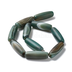 Натуральные полосатые агатовые / полосатые агатовые бусинки&nbsp;TDZI-O003-36C