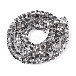 Стеклянные бусины с гальваническим покрытием &nbsp;EGLA-T021-20C