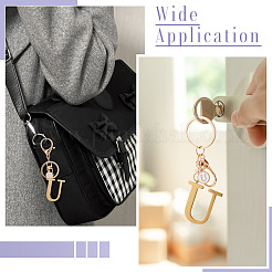 Porte-clés en acier inoxydable&nbsp;KEYC-TAC0035-004U-G