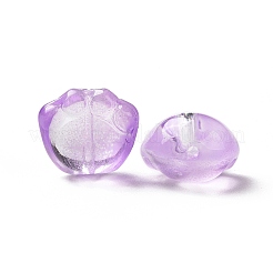 Perle di vetro verniciate a spruzzo trasparente&nbsp;GLAA-I050-05H