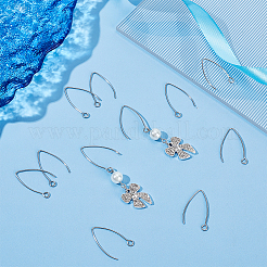 Крючки для сережек из нержавеющей стали 304&nbsp;STAS-UN0058-95P