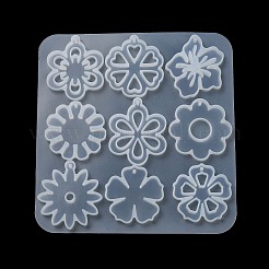 Stampi in silicone per ciondoli fai da te con fiori&nbsp;X1-DIY-G100-01A
