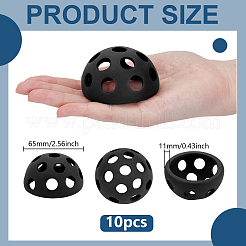 10 Stück Porzellan-Garnele-Fisch-Versteckhaus-Ornament&nbsp;DIY-GO0003-49