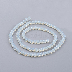 Nachahmung Jade Glasperlen &nbsp;EGLA-J149-C-6mm-NC03