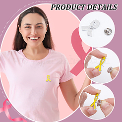 200 шт. эмалевые значки с информационными лентами&nbsp;JEWB-DR0001-08