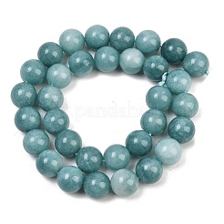 Naturali tinti giada bianca fili di perline&nbsp;GG-CBAEB22-B01-12mm-04