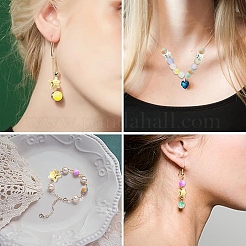 80шт 2 цвета пластиковые бусины ccb CCB-YW0001-59