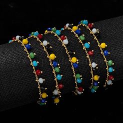 Catenine vetro fatti a mano&nbsp;AJEW-P061-A03