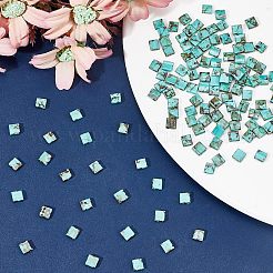 152 pièce de perles de rocaille en verre opaque à 2 trous&nbsp;SEED-NB0001-47