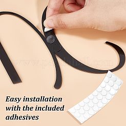 2шт акриловые знаки для туалета&nbsp;AJEW-CN0001-52