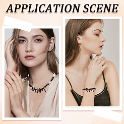 1 нить натуральных бусин-самородков тигрового глаза&nbsp;G-SC0003-21