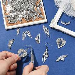 80pcs 8 estilos colgantes de aleación de estilo tibatan&nbsp;FIND-CJ0006-02