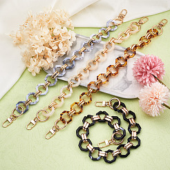 4 шт. 4 стиля акриловый ремешок с цепочкой для бордюров&nbsp;FIND-GN0001-13